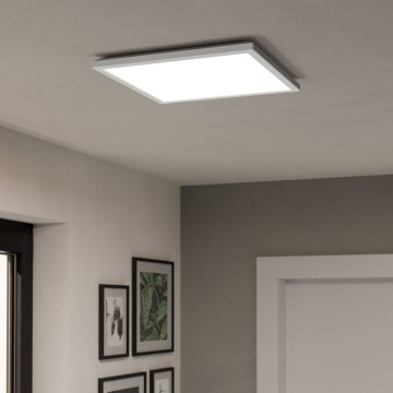 Eglo - LED RGBW Himmennettävä ulko katto kevyt LED/17,6W/230V 2700-6500K 39x39 cm IP44 valkoinen ZigBee