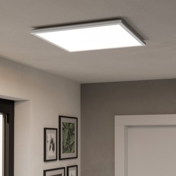 Eglo - LED RGBW Himmennettävä ulko katto kevyt LED/17W/230V 2700-6500K 50x50 cm IP44 valkoinen ZigBee