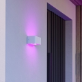 Eglo - LED RGBW himmennettävä ulkoseinävalaisin LED/10W/230V 2700-6500K IP55 valkoinen