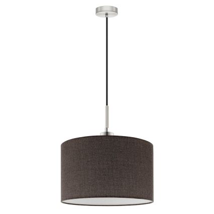 Eglo - LED Riippuvalaisin kaapelilla TUNJA 1xE27/60W/230V ruskea