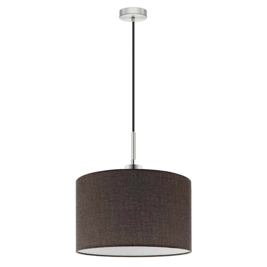 Eglo - LED Riippuvalaisin kaapelilla TUNJA 1xE27/60W/230V ruskea