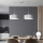 Eglo - LED-riippuvalaisin TUNJA kaapelilla 2xE27/60W/230V valkoinen