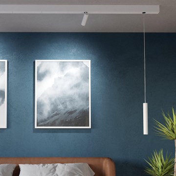 Eglo - LED-riippuvalaisin vaijerilla kiskojärjestelmään LED/9W/230V