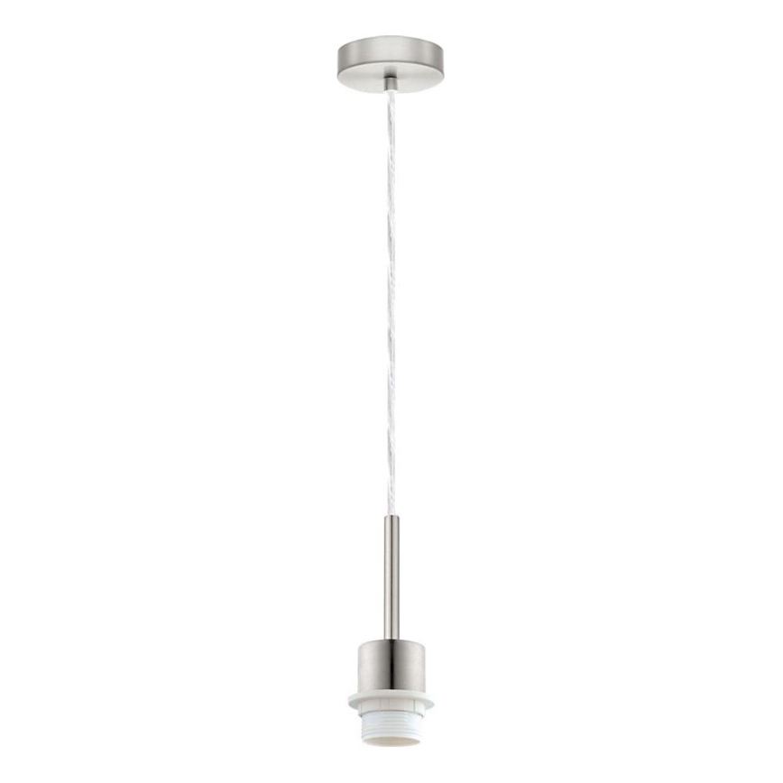 Eglo - LED-riippuvalaisin vaijerilla TUNJA 1xE27/60W/230V kermanvärinen