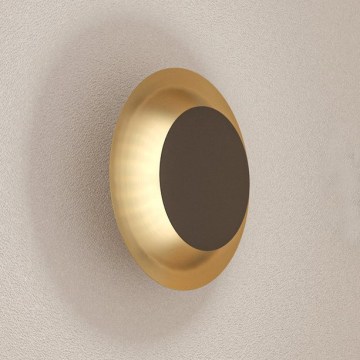 Eglo - LED-seinävalaisin LED/11W/230V kultainen/musta