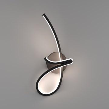 Eglo - LED-seinävalaisin LED/12W/230V 2700/4000/6500K musta