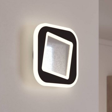 Eglo - LED-seinävalaisin LED/12W/230V 4000K musta