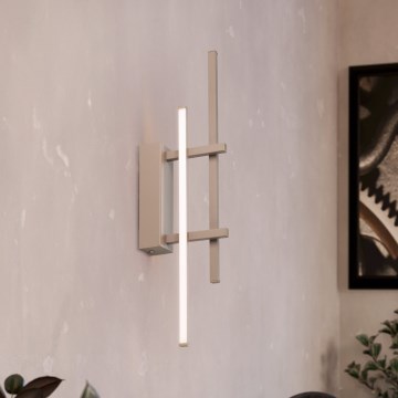 Eglo - LED-seinävalaisin LED/12W/230V beige