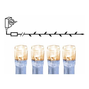 Eglo - LED Ulko-valoketju 160xLED 16m IP44 lämpimän valkoinen