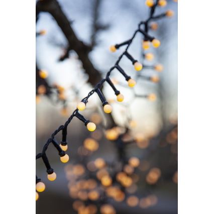 Eglo - LED-ulkojouluvalosarja 700xLED/8 toimintoa 19m IP44 lämmin valkoinen