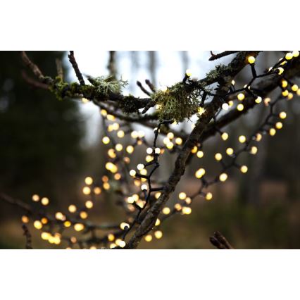 Eglo - LED-ulkojouluvalosarja 700xLED/8 toimintoa 19m IP44 lämmin valkoinen