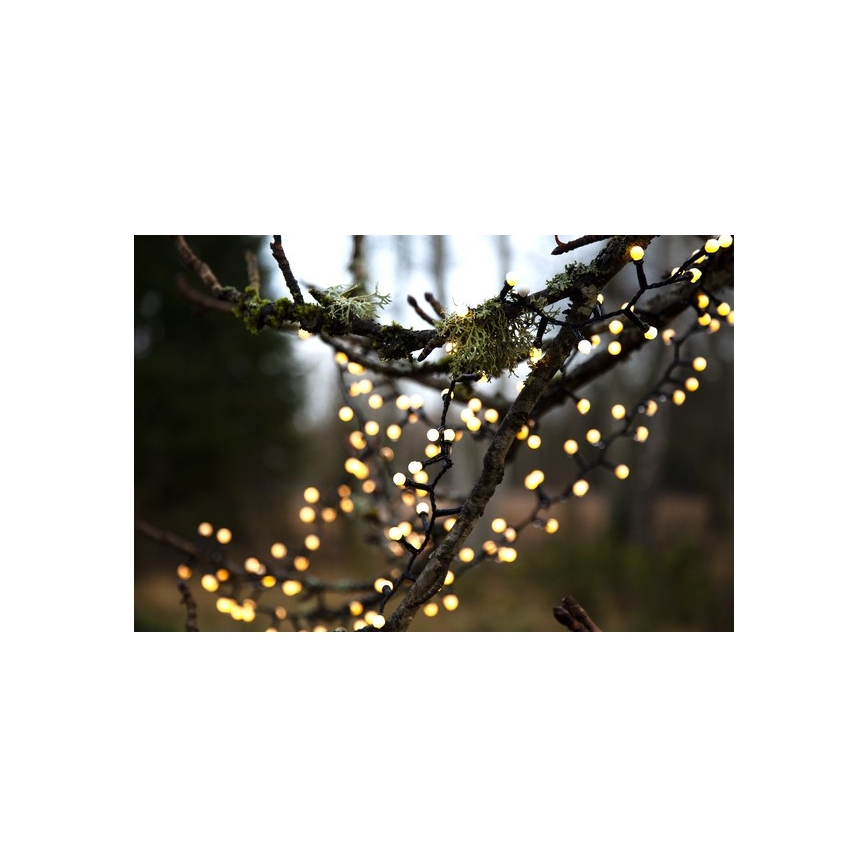 Eglo - LED-ulkojouluvalosarja 700xLED/8 toimintoa 19m IP44 lämmin valkoinen