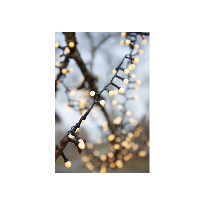 Eglo - LED-ulkojouluvalosarja 700xLED/8 toimintoa 19m IP44 lämmin valkoinen