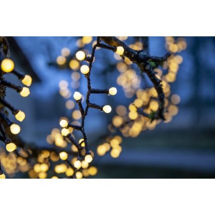 Eglo - LED-ulkojouluvalosarja 700xLED/8 toimintoa 19m IP44 lämmin valkoinen