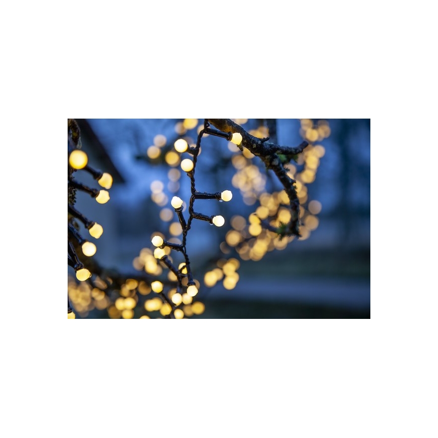Eglo - LED-ulkojouluvalosarja 700xLED/8 toimintoa 19m IP44 lämmin valkoinen