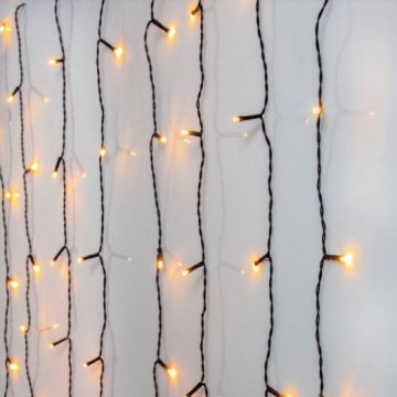 Eglo - LED-ulkojouluverho 120xLED 1,3m IP44 lämmin valkoinen