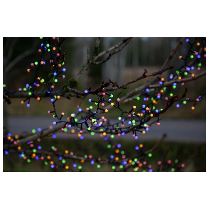 Eglo 472-53 - LED-ulkojouluvalosarja BERRY MINI, 700 LED, 8 toimintoa, 19 m, monivärinen, IP44