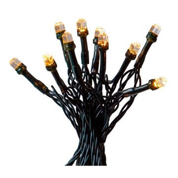 Eglo - LED ulkokäyttöön tarkoitettu joulukoristevalosarja 200xLED/1 toiminto 20m IP44 lämmin valkoinen