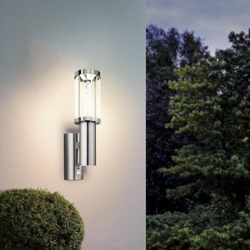 Eglo - LED-ulkovalaisin liiketunnistimella 1xGU10/3W + LED/3,7W IP44