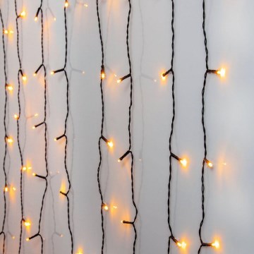 Eglo - LED-ulkovaloverho 120xLED 1,8m IP44 lämmin valkoinen