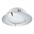 Eglo - LED-upotettava kattovalaisin LED/12W/230V