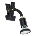 Eglo - LED-valaisin klipsillä 1xGU10/4,5W/230V musta