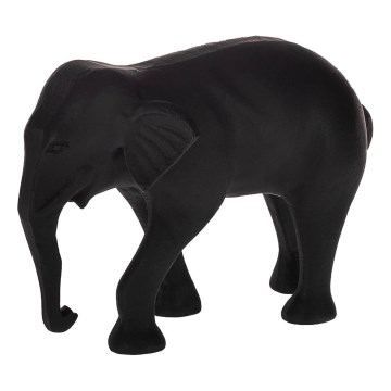 Eglo - Metallikoriste 15x21,5 cm norsu/musta