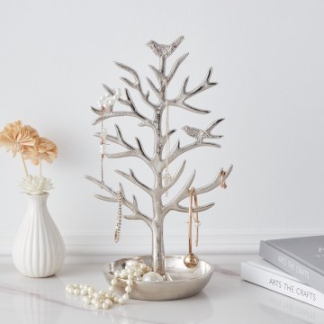 Eglo - Metallinen koriste 32x19 cm hopea