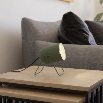 Eglo - Pöytälamppu 1xE14/8W/230V vihreä