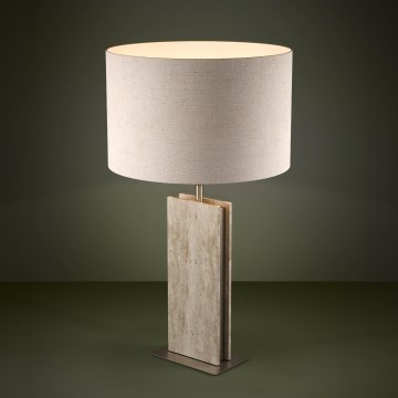 Eglo - Pöytävalaisin 1xE27/40W/230V beige