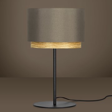 Eglo - Pöytävalaisin 1xE27/40W/230V ruskea