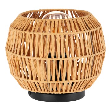 Eglo - Pöytävalaisin 1xE27/40W/230V ruskea