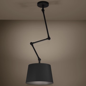 Eglo - Riippukattokruunu 1xE27/40W/230V musta