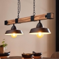 Eglo - Riippuvalaisin ketjulla 2xE27/60W/230V