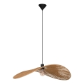 Eglo - Riippuvalaisin vaijerilla 1xE27/42W/230V 80 cm ruskea/musta