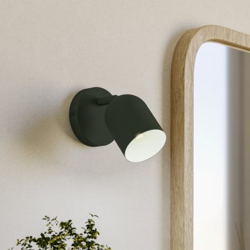 Eglo - Seinään asennettava kohdevalaisin 1xE14/40W/230V, vihreä