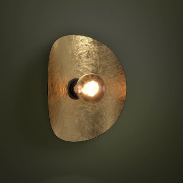 Eglo - Seinävalaisin 1xE27/40W/230V musta/kulta