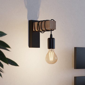 Eglo - Seinävalaisin TOWNSHEND 1xE27/10W/230V