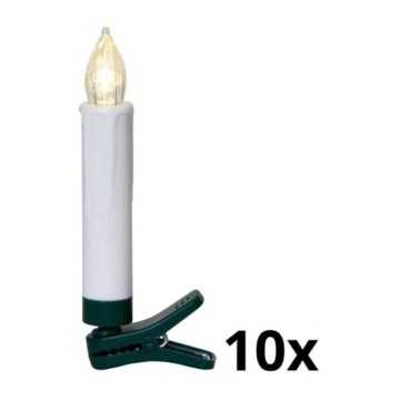 Eglo - SETTI 10x LED-valosarja joulukuuseen LED/0,06W/1xAAA