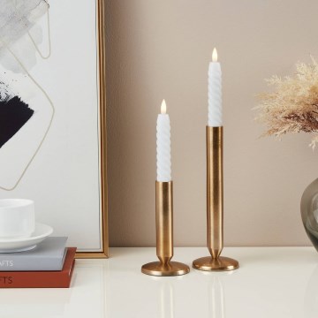 Eglo - SETTI 2x LED-kynttilä LED/1xAAA 15 cm valkoinen