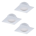 Eglo - SETTI 3x LED-uppovalaisin PINEDA LED/6W/230V