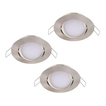 Eglo - SETTI 3x Riippuva LED-kattovalaisin MUNIZ 1xLED/6W/230V