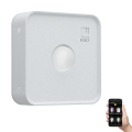 Eglo - Ulkokäyttöinen liike- ja hämäräanturi CONNECT SENSOR 12 m 3xAA valkoinen IP44