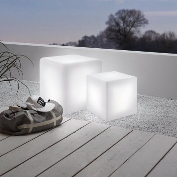 Eglo - Ulkolattiavalaisin 1xE27/15W/230V 40x40 cm IP65