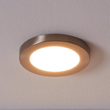 Eglo - Upotettava LED-alasvalo LED/5,5W/230V 3000K mattakromi halkaisija 11,7 cm