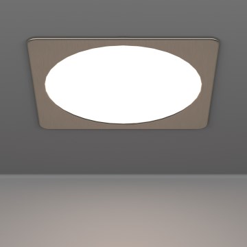 Eglo - upotettava LED-kattovalaisin LED/18,5W/230V 2700/4000/6500K 21,6x21,6 cm mattakromi