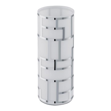 Eglo - Vaihtokruunu ja lamppu BAYMAN valkoinen/kiiltävä kromi