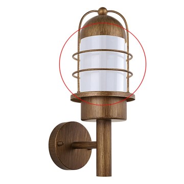 Eglo - Vaihtolasi seinävalaisimiin MINORCA halkaisija 10 cm