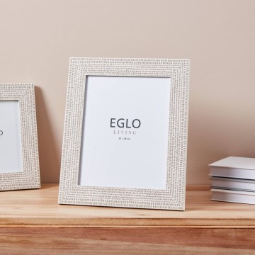 Eglo - valokuvakehys 20x25 cm kerma