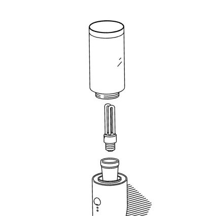 Eglo - Vara-aurinkovarjo ulkovalaisimeen HELSINKI pr. 7,5 cm